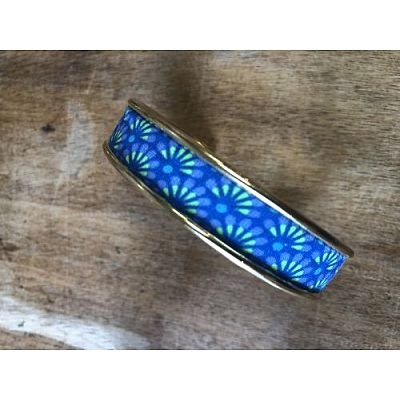 Bracelet paon bleu